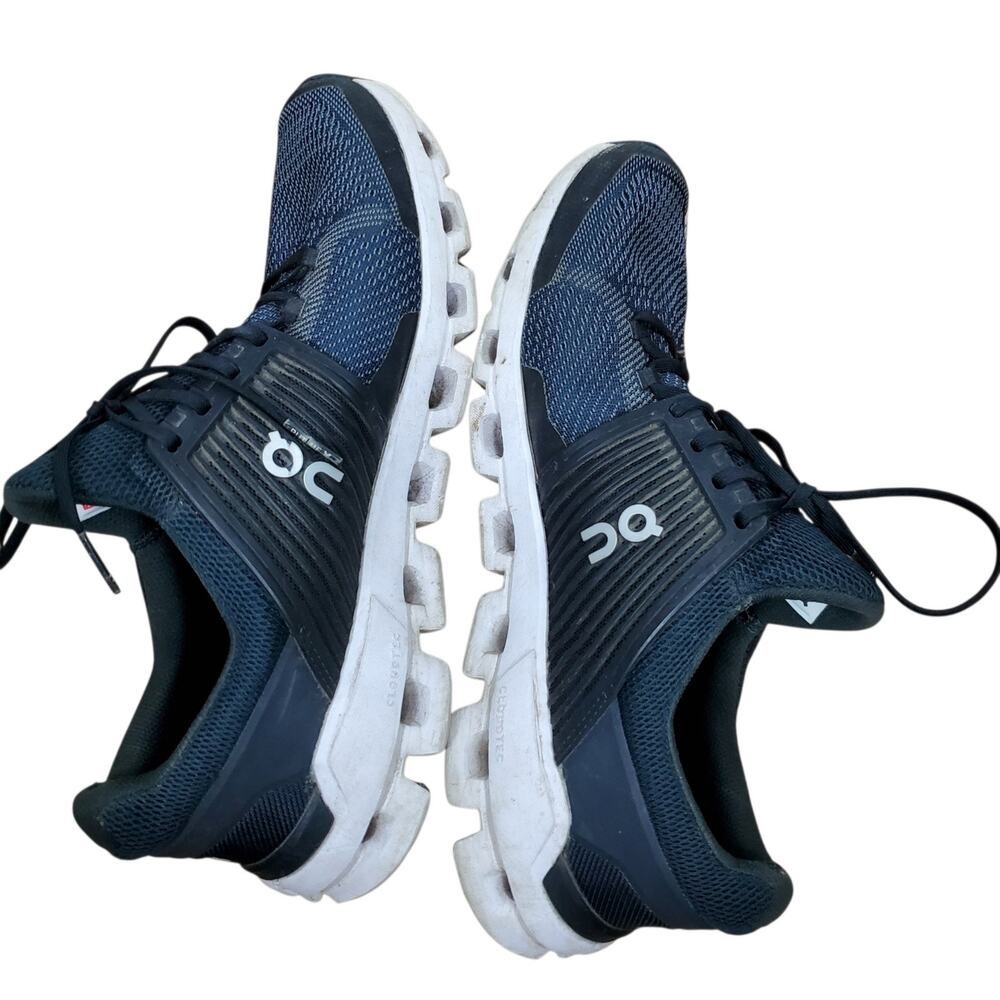 On Cloud Helion Sneakers Shoes Womens Size 9.5 Blue Crossfit Lace Up Cloudtec - Picture 6 of 13